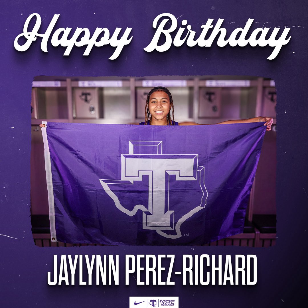 TarletonWBB's tweet image. Happy Birthday, Jaylynn! 🥳🎉
Hope you have a great day!