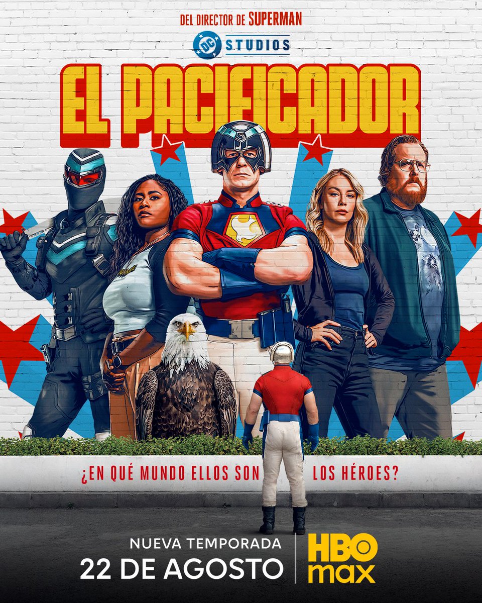 StreamMaxES's tweet image. Por fin, alguien a quien admirar.
La Temporada 2 de #ElPacificador se estrena el 22 de agosto en HBO Max.