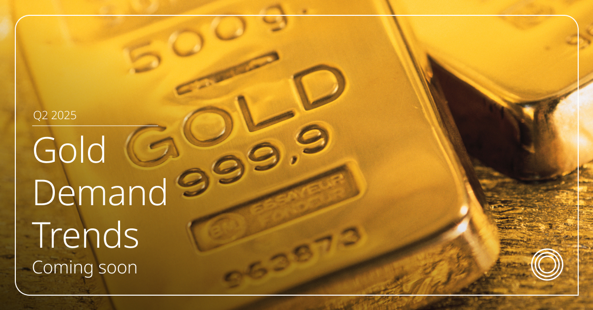 GOLDCOUNCIL's tweet image. Gold Demand Trends is out next week! Our quarterly report tracks gold demand across a range of sectors, from central banks and investment, to jewellery and tech. While you wait, read the previous editions here: spr.ly/6017fzxCU