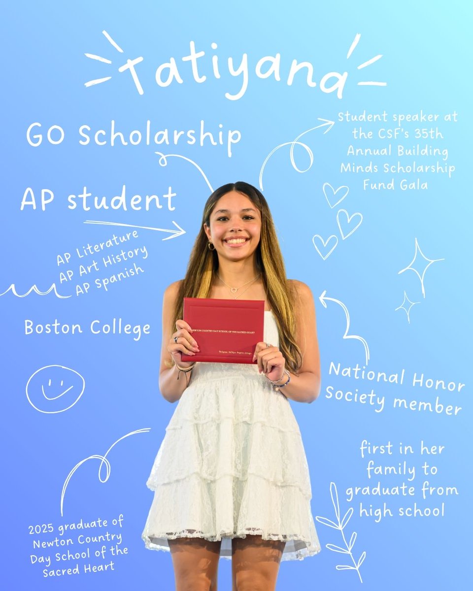 csf_boston's tweet image. ✨ "A Catholic education truly changes everything." ✨ Tatiyana is off to Boston College! Help us change lives: csfboston.org/support-our-wo… #BuildingMinds #CSFScholar #CatholicEducation #BostonCollegeBound #EducationChangesEverything