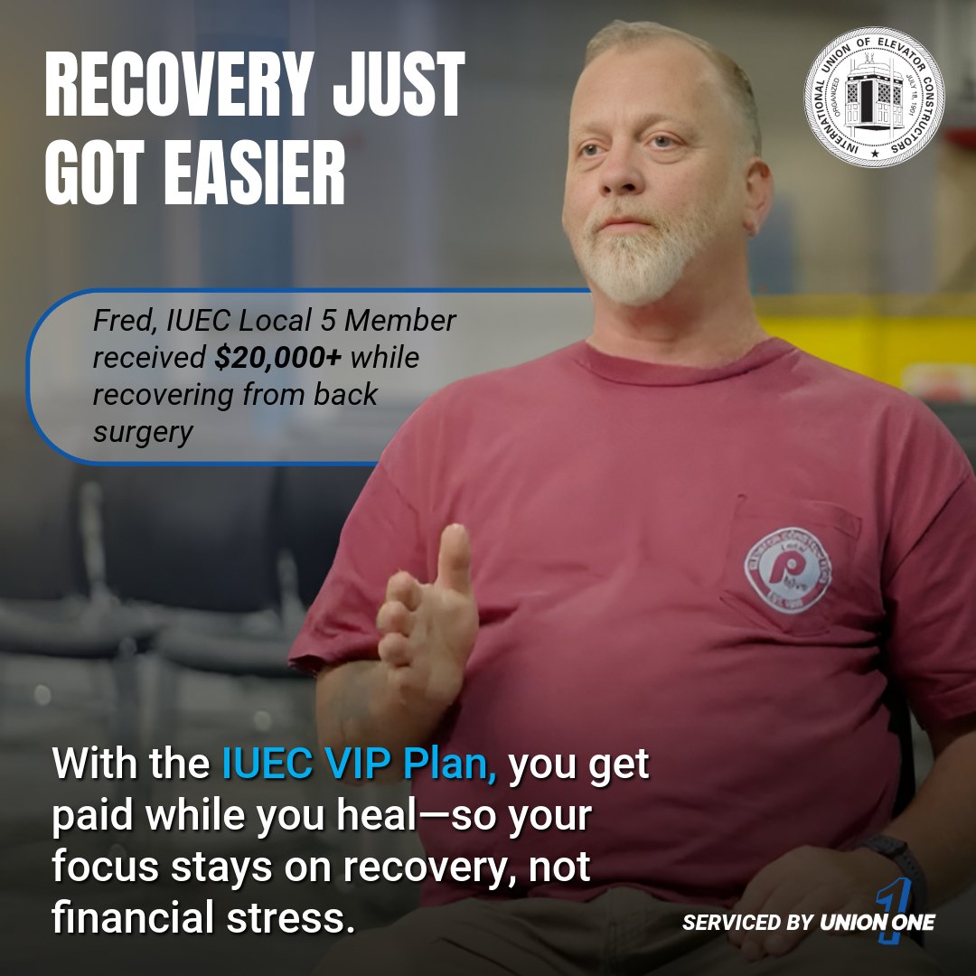 Our FINAL 2025 enrollment for IUEC VIP Benefits ends soon for coverage effective 9/1/2025. 

To learn more or to enroll, visit iuecvip.com or call 224-487-5030 to speak with a VIP Benefit Advisor.