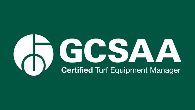GCSAA's tweet image. Congratulations to John Niemiec, EM at Westmoor Country Club in Brookfield, Wisc., on achieving the CTEM designation — the highest recognition that can be achieved by turf EM professionals.
Learn more about how the CTEM program can advance your career: gcsaa.org/ctem