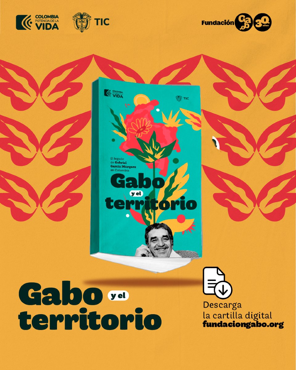CentroGabo's tweet image. Un tributo al legado de García Márquez que no puedes perderte. 🌟📚
'Gabo y el territorio' es una cartilla que revela las voces de destacados autores y periodistas colombianos y sus apreciaciones sobre el colombiano. 🇨🇴🗣️
Descárgala ahora 👉🏽 tally.so/r/wQRVvg