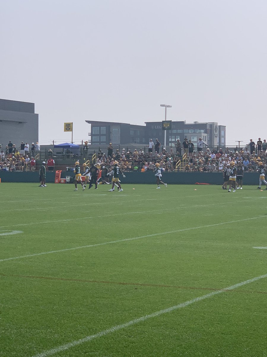 Practice No. 3 underway.