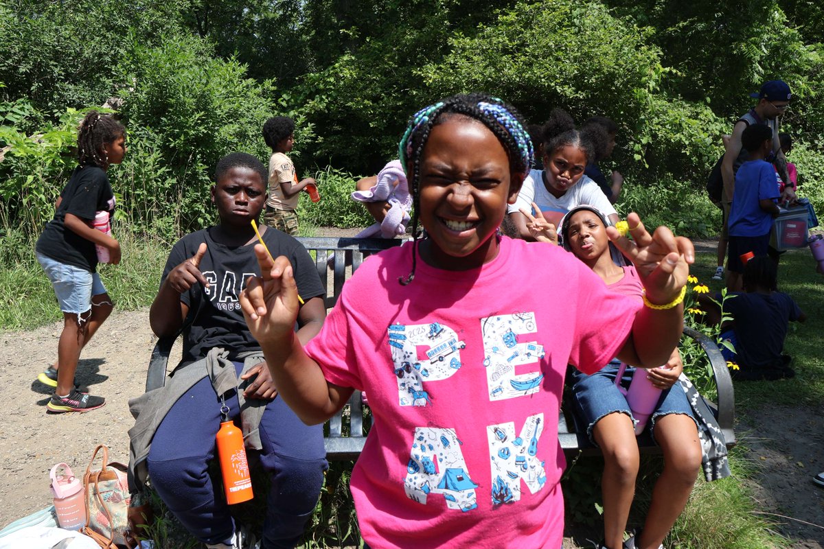 Our Pioneers were out enjoying the fresh air and sunshine at Whitnall Park—nothing beats a little outdoor fun! 🦋💚🛝 #SummerTime #Camp #PEAK #FieldTrip #MKE