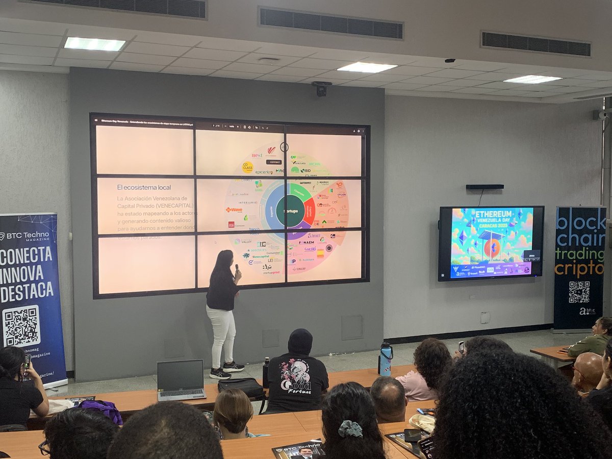 “Hay quienes hacen el trabajo y hay quienes le dan visibilidad a ese trabajo” 
👌🏾

#ethereumvenezueladay