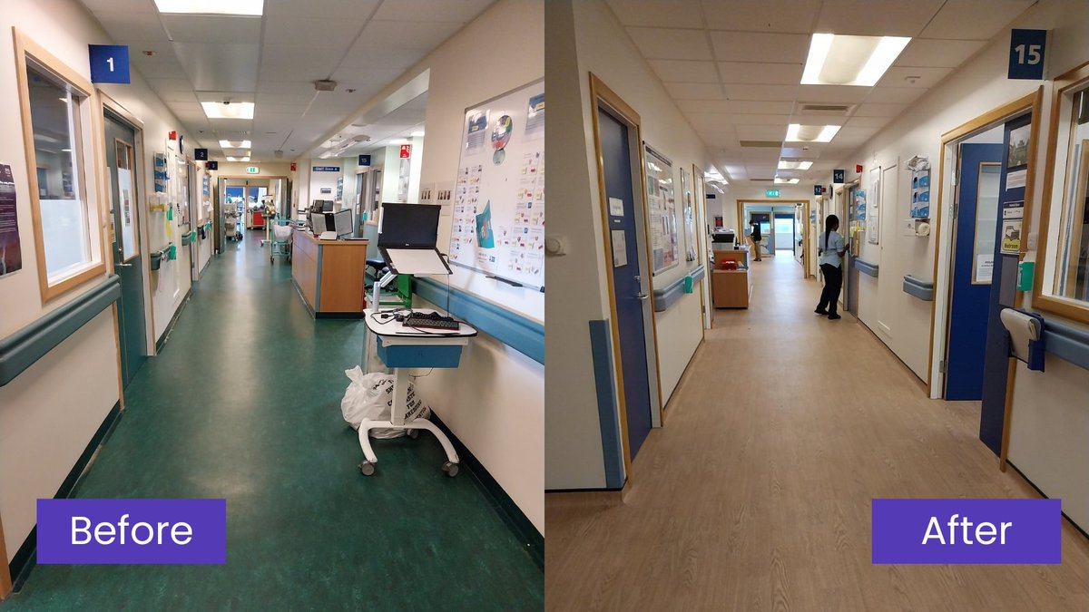 NHS Lothian Charity π (@nhslothcharity) on Twitter photo Weβve helped make Wards 101 & 201 at the <a href="/RIE_Lothian/">Royal Infirmary of Edinburgh</a> more dementia-friendly.
β
Lighter flooring to reduce falls
β
Soothing colours to ease anxiety
Small changes making a big impact β all thanks to your support.
#DementiaFriendly #NHSCharity #NHSScotland Weβve helped make Wards 101 & 201 at the <a href="/RIE_Lothian/">Royal Infirmary of Edinburgh</a> more dementia-friendly.
β
Lighter flooring to reduce falls
β
Soothing colours to ease anxiety
Small changes making a big impact β all thanks to your support.
#DementiaFriendly #NHSCharity #NHSScotland