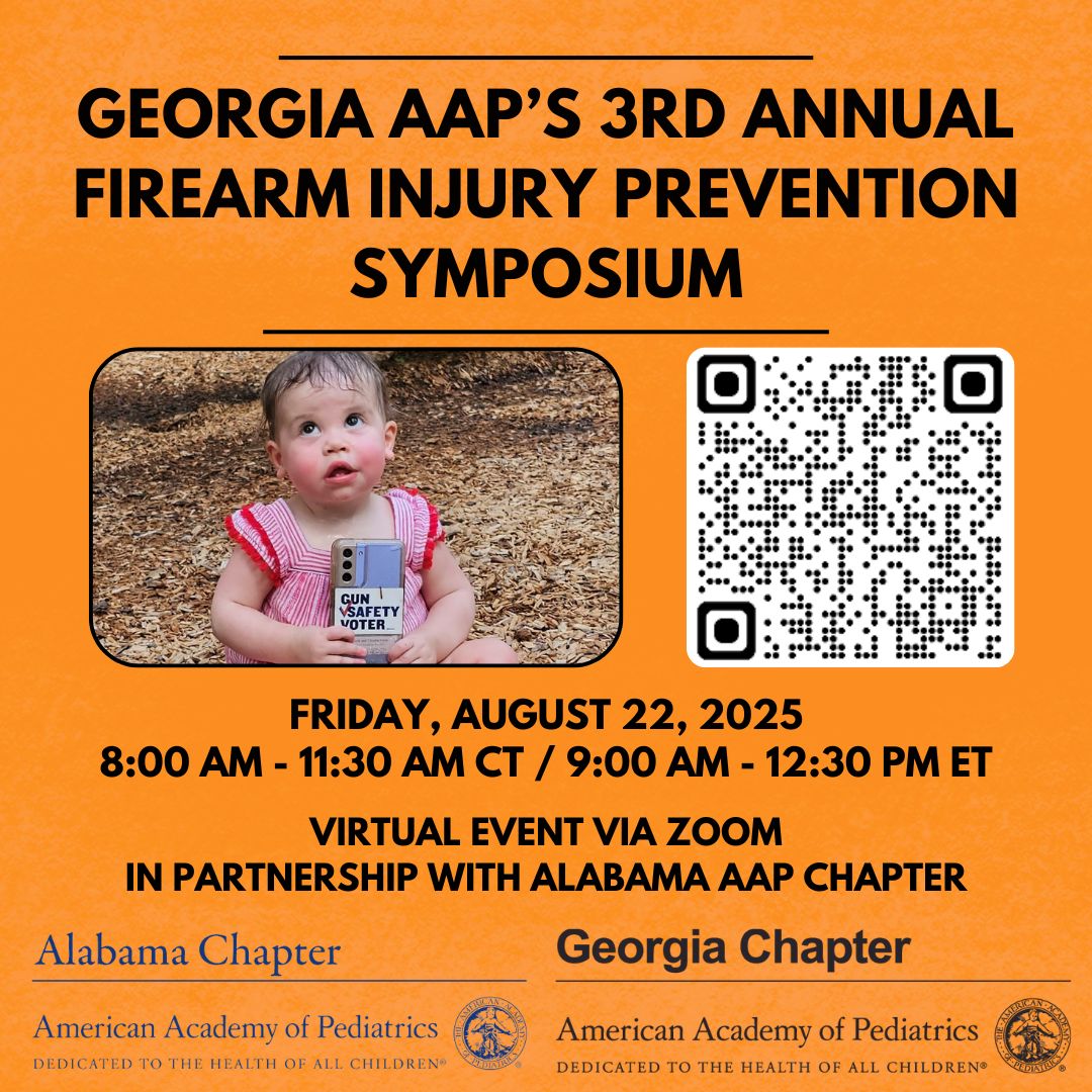 CVPatCHOP's tweet image. Dr. Dorothy Novick @ChildrensPhila will share ways to incorporate firearm injury prevention into clinical practice conversations @GAChapterAAP&apos;s 3rd Annual Firearm Injury Prevention Symposium on August 22. Virtual and free to attend. Register today: us06web.zoom.us/webinar/regist…