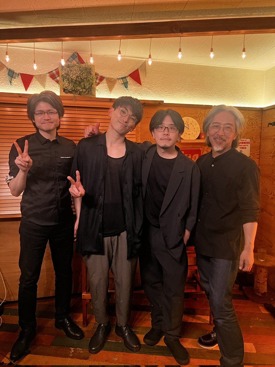 歌っていて至福な曲ばかり。
贅沢ー
お越しの皆さまありがとうございました！