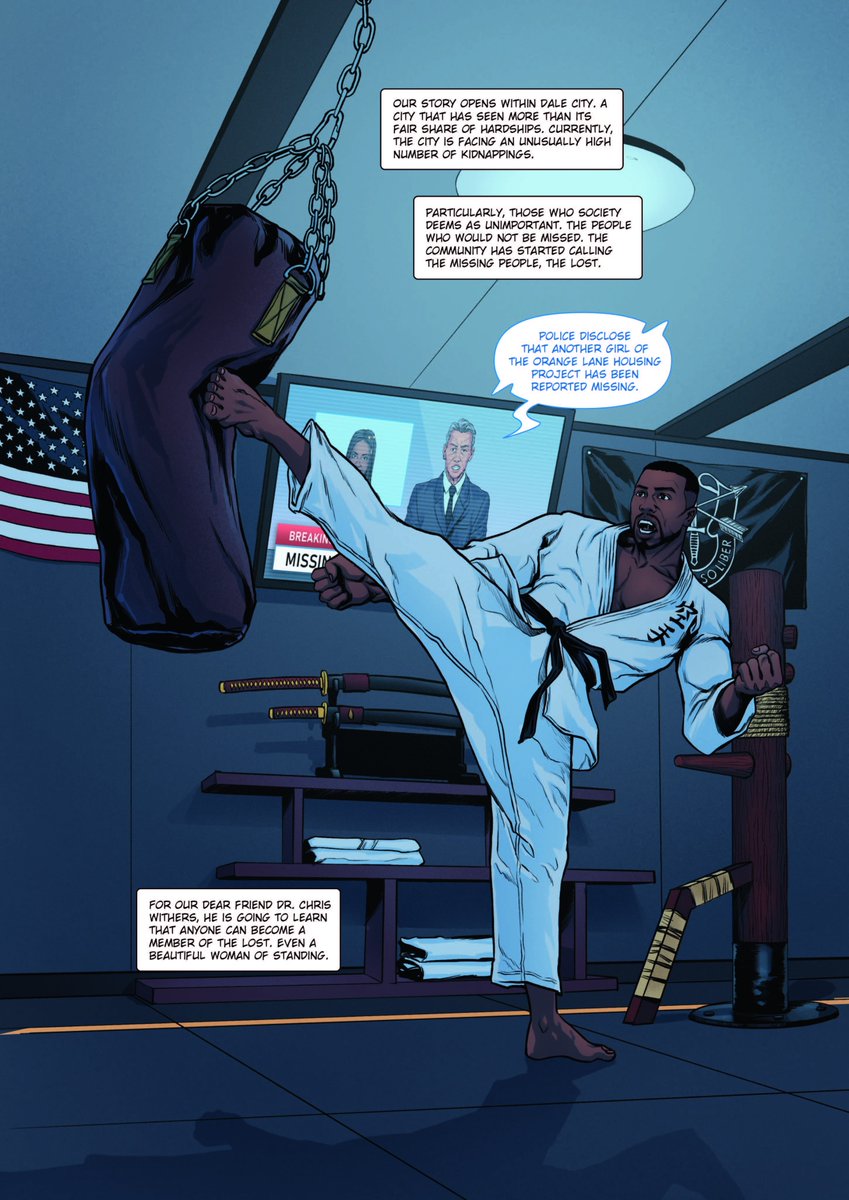 NCStateAlumni's tweet image. “Every child deserves to see themselves in their heroes.” ⚡️🦸🏾
@NCStateCED’s David Washington ’06 Ph.D. didn’t see it — so he created it with “Black Defender: The Awakening,” his graphic novel about justice and the power of representation. #NCStateMag
🔗 ncst.at/SSxT50WvjGM
