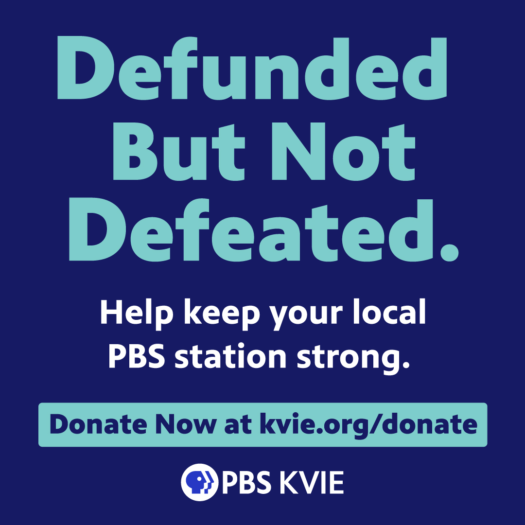We may be defunded, but we're not defeated. Because of viewers like you, we're able to serve our region with trusted news, inspiring stories, and educational content. ➡️ Keep your favorite programs going strong by donating at kvie.org/donate. 

#PBSKVIE #ViewersLikeMe