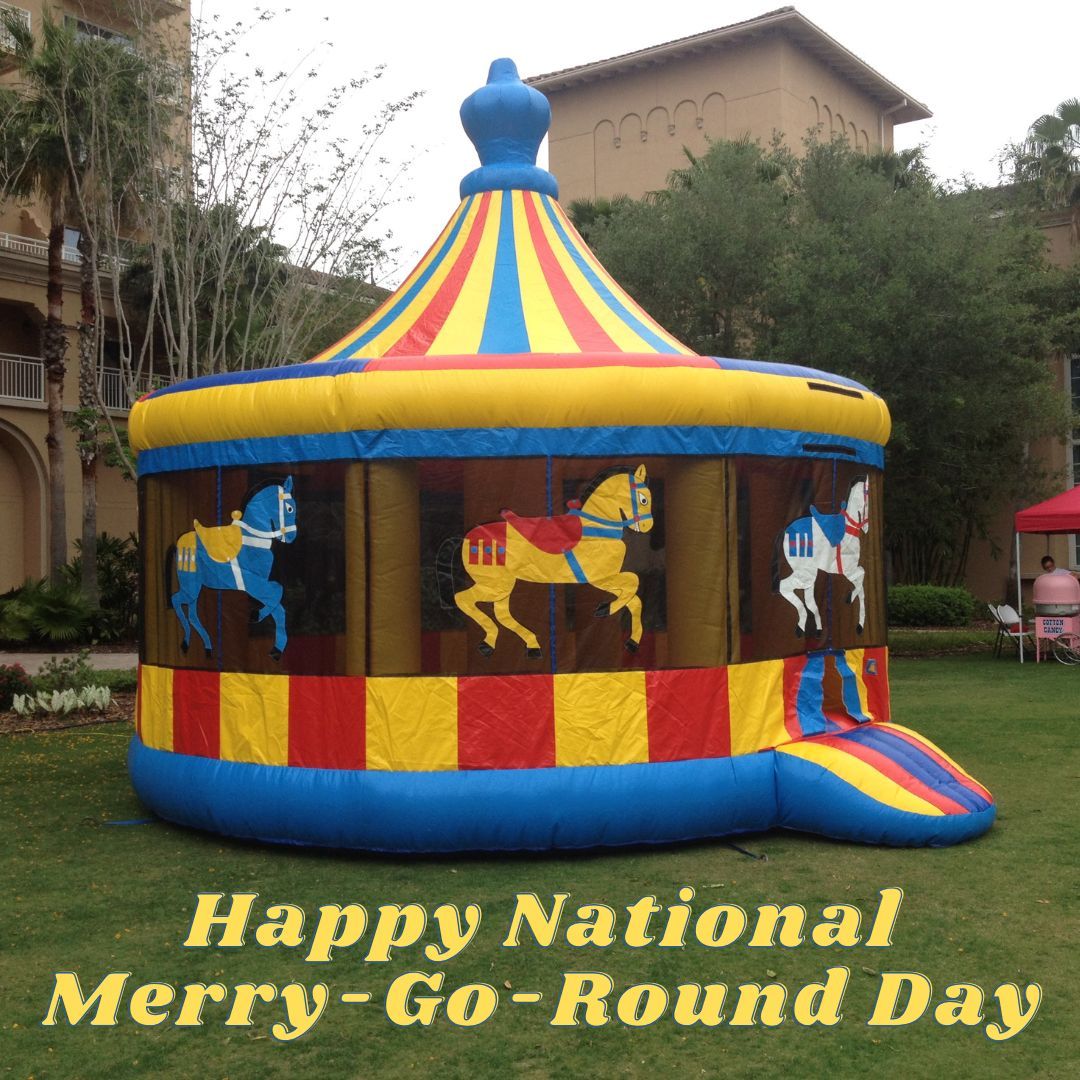 funcrew_orlando's tweet image. Happy National Merry-Go-Round Day! 🎠🤩 Ready to add some bouncy, jumpy fun to your next event? 🤸‍♀️ Fun Crew has amazing party rentals to make your celebration unforgettable! 🥳

Discover our party rentals: funcrewusa.com

#NationalMerryGoRoundDay #FunCrew #PartyRentals