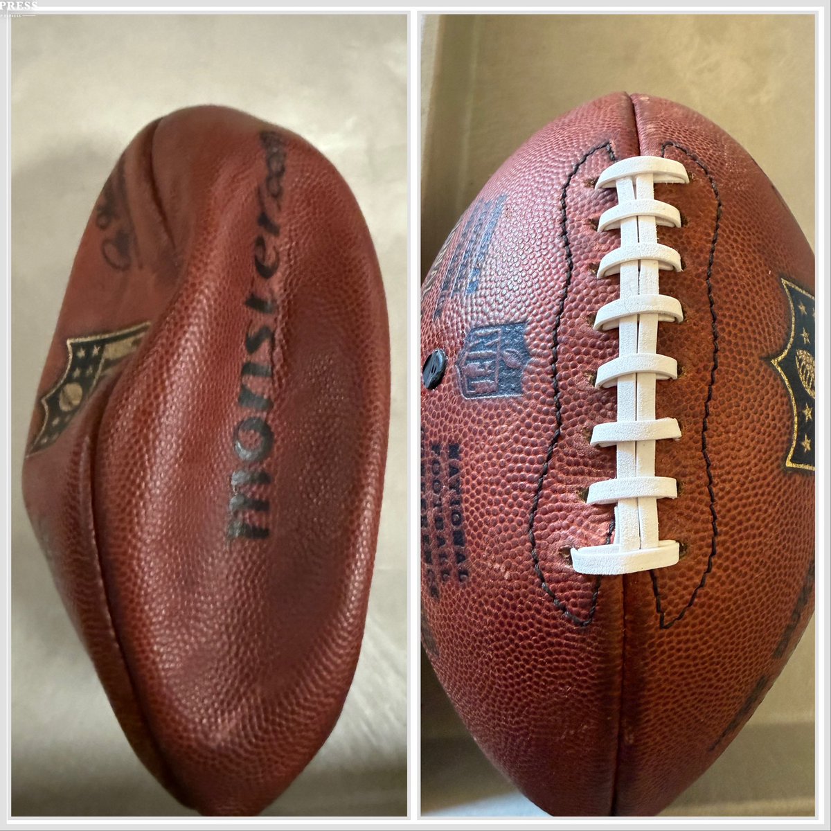Coachsedfb's tweet image. One football repaired for a client in Chicago, IL.  If you need this service, contact me.