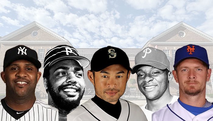 sabr's tweet image. On Sunday, @baseballhall welcomes five new members: Ichiro Suzuki, CC Sabathia, Billy Wagner, Dick Allen, and Dave Parker. #SABR celebrates the Class of 2025 by highlighting Research Collection articles featuring the new inductees: sabr.org/latest/sabr-re…