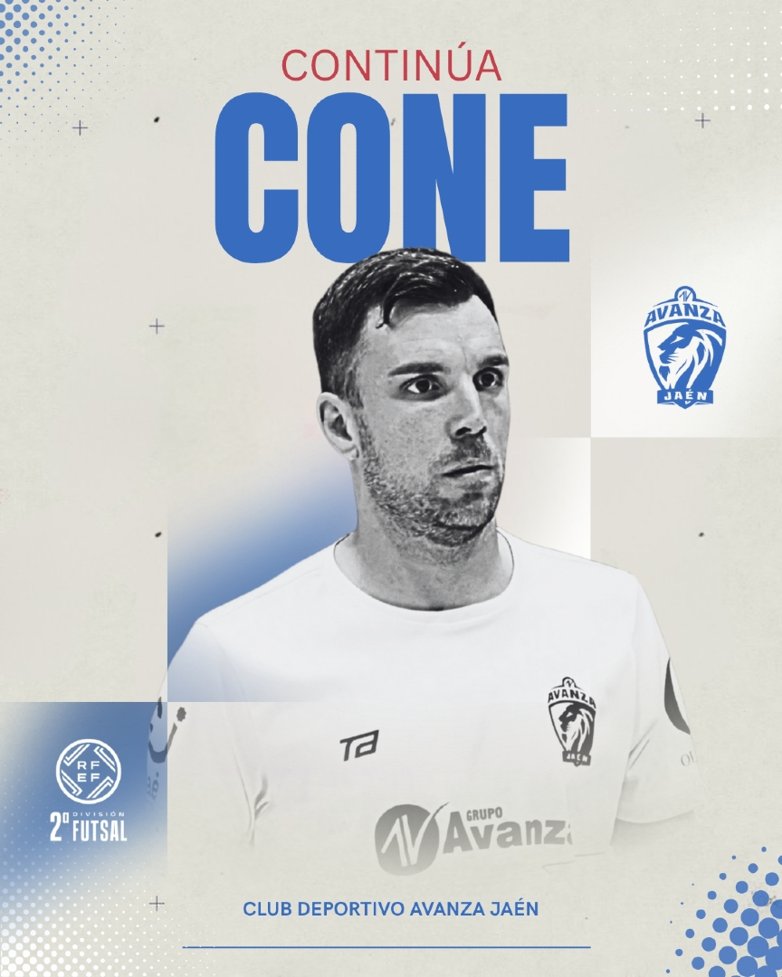 ¡𝗖𝗢𝗡𝗘 𝗖𝗢𝗡𝗧𝗜𝗡𝗨̂𝗔! 💙

Juan Antonio Conejo seguirá una temporada más en Avanza Jaén defendido nuestra portería. 🔒

El malagueño vuelve a segunda división desde donde ascendió a primera. 🆙

🔗 f.mtr.cool/loxyzodrzl

#SegundaDivision