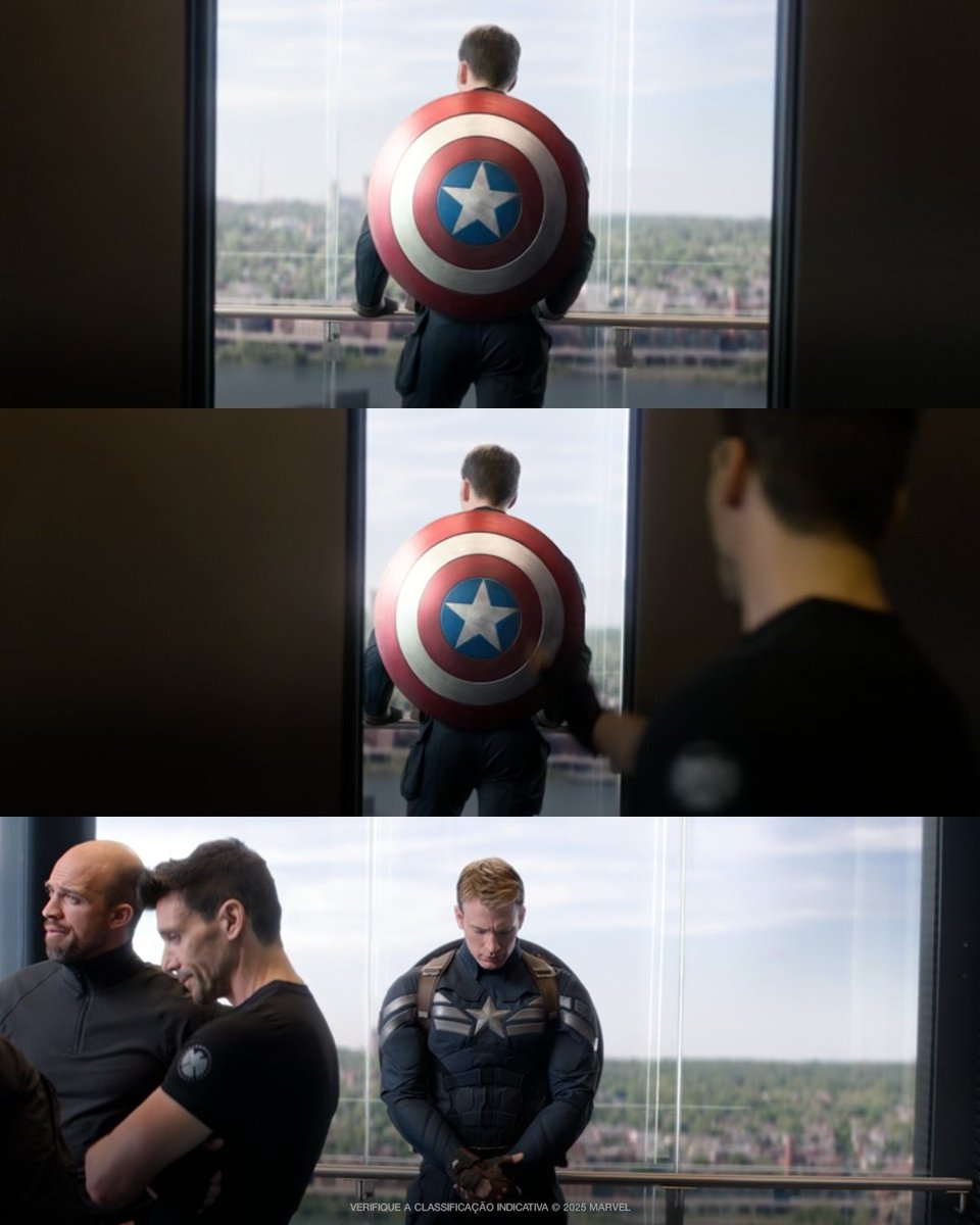 MarvelBR's tweet image. Um elevador 🛗 nunca mais foi o mesmo depois desta cena! 

#CapitãoAmérica: Soldado Invernal, reveja no @DisneyPlusBR.