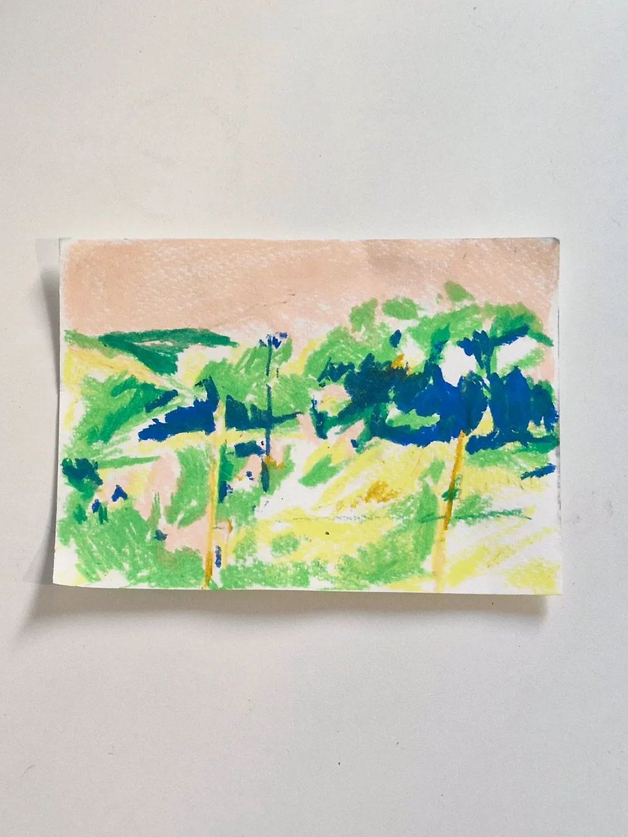 buceroka's tweet image. minas, 2025
pastel oleoso sobre papel