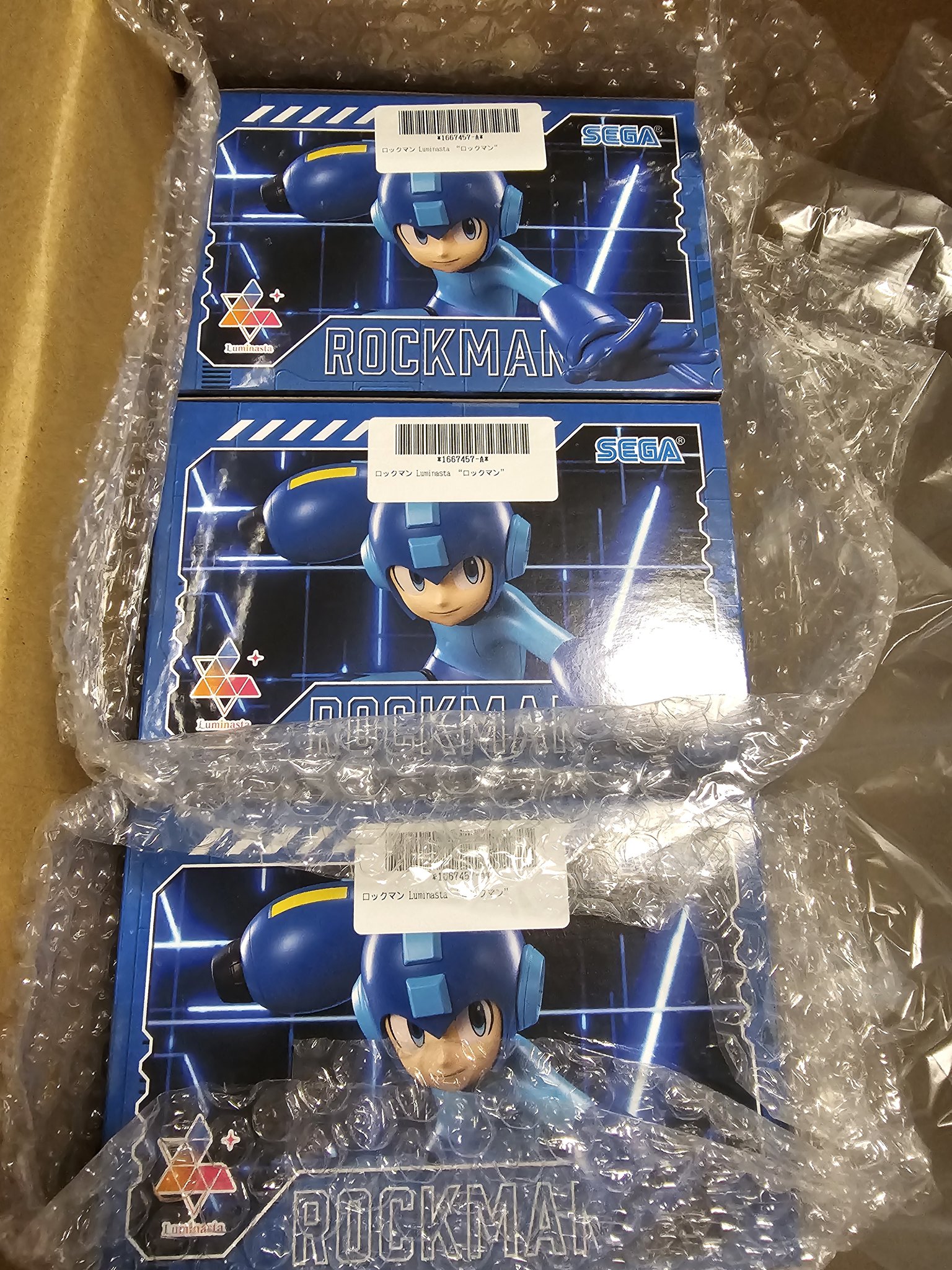 ロックマンLuminasta ロックマン フィギュア ロックマンLuminasta