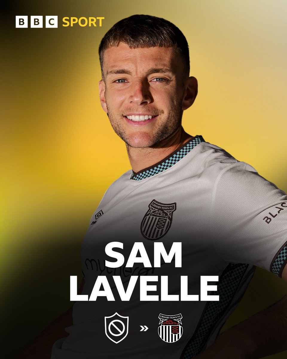 HumbersideSport's tweet image. π¨ GRIMSBY TOWN SIGNING π¨
β½ @officialgtfc have signed Sam Lavelle on a two-year contract after the defender was released by Carlisle United.
π» Hear reaction to #gtfc's latest recruit on @RadioHumberside: bbc.in/2ucPris
#UTM | #BBCFootball | @RadioHumberside