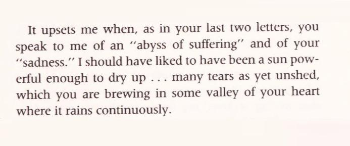 ToadViridis's tweet image. Rainer Maria Rilke, from a letter featured in Letters to Merline, 1919-1922