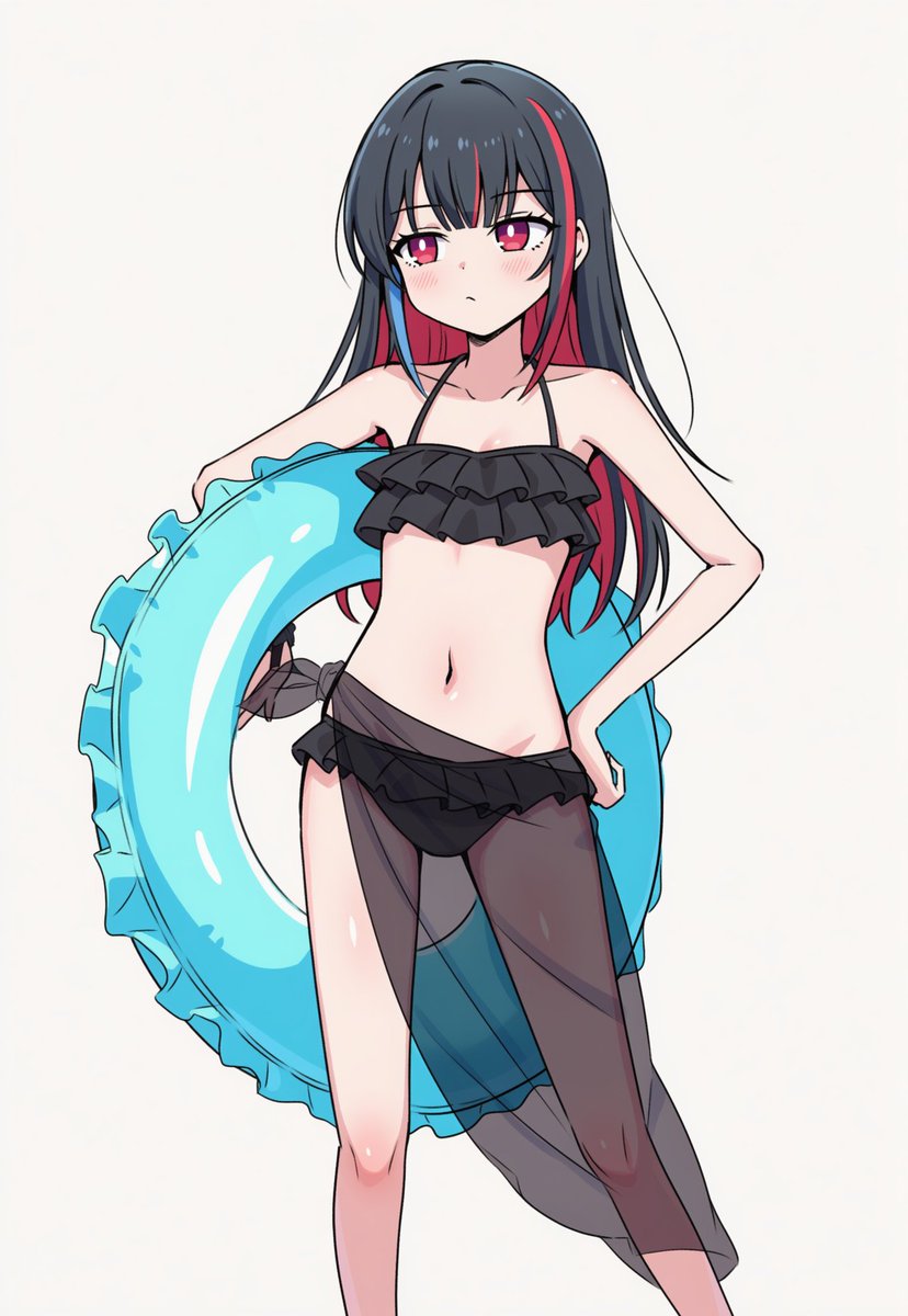 AI_Illust_000's tweet image. 使えるかもしれないプロンプト(NovelAI V4.5 Full)
「skinny」
キャラクターが平均よりも痩せた体型の場合。
「narrow waist」
ウェストが細い特徴。
単に細い場合と、胸やヒップが大きく相対的に細く見える場合があります。
「slim legs」
キャラクターの足が平均よりも細い場合。
