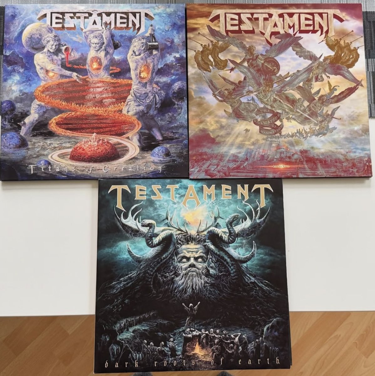 testament's tweet image. What are you listening to to get your work week started?

Let us know in the comments 👇

📸: franconian_metaltime
paulvegach
metal_mayhem_95
andrea.rockcd