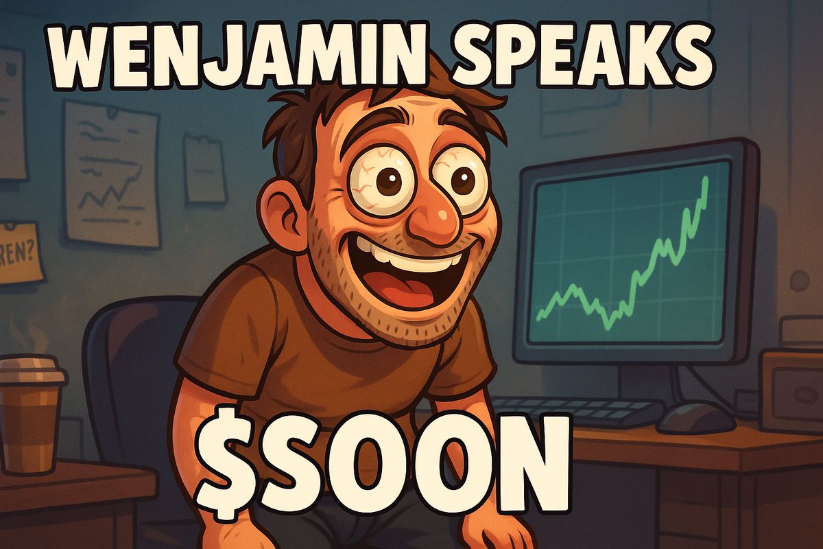 SOON (@wensoonsol) on Twitter photo WENJAMIN SPEAKS ๐
The $SOON Memeocracy chose <a href="/PhoenixChantrey/">Kieran Phoenix Chantrey</a> as the official the voice of Wenjamin ๐๏ธ
Negotiations underway:
๐ฐ Paid in $SOON
๐ Performance-based
How many vids? MC targets?
Memeocracy decides.
It all depends how loud we can get ๐ฅ WENJAMIN SPEAKS ๐
The $SOON Memeocracy chose <a href="/PhoenixChantrey/">Kieran Phoenix Chantrey</a> as the official the voice of Wenjamin ๐๏ธ
Negotiations underway:
๐ฐ Paid in $SOON
๐ Performance-based
How many vids? MC targets?
Memeocracy decides.
It all depends how loud we can get ๐ฅ