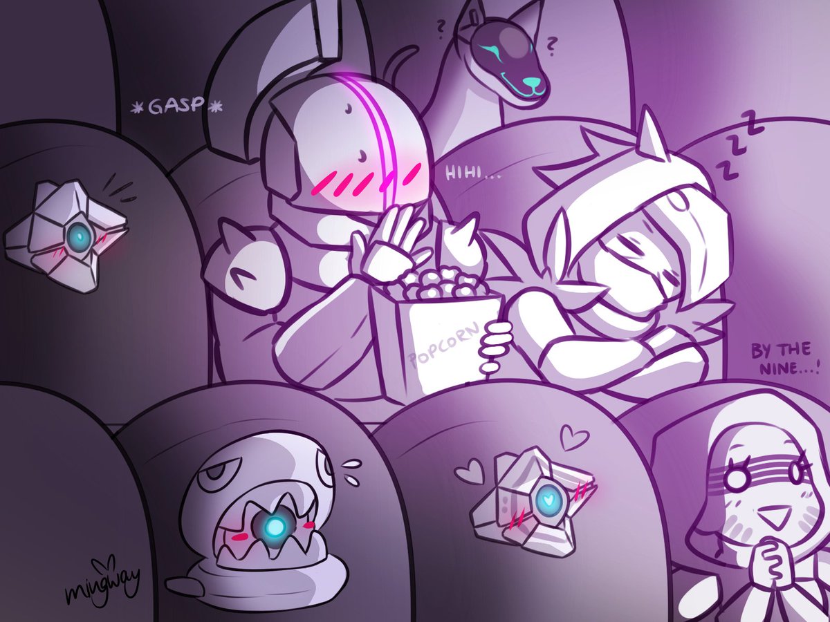 itsmingway's tweet image. This is how I imagine Saint watching "Oryx the Nightmare Daddy" 😭