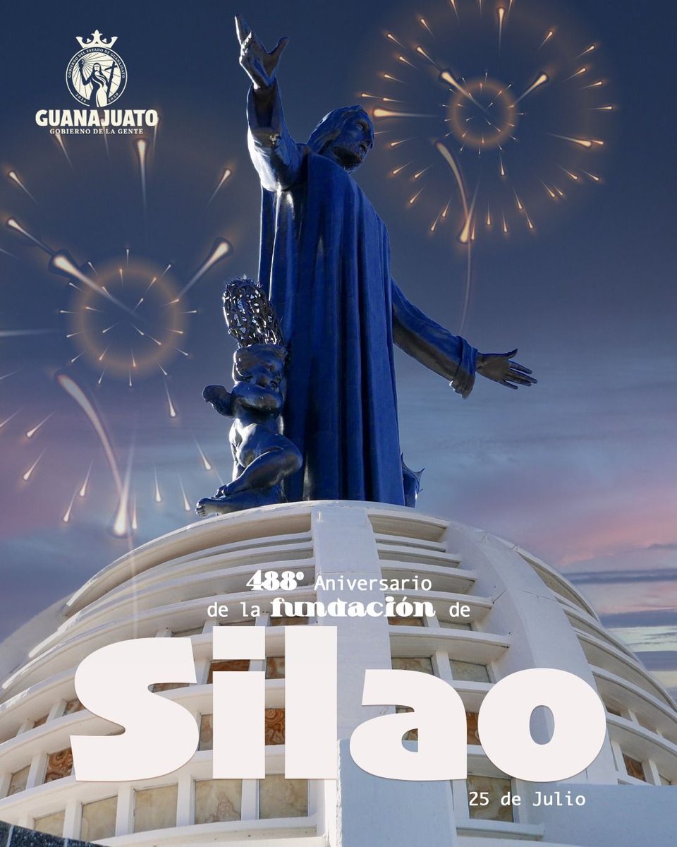 Silao de la Victoria cumple 4️⃣8️⃣8️⃣ años de historia viva, de sueños que caminan en sus calles y esperanza que late en su gente. Hoy celebramos el orgullo de pertenecer a esta tierra que nos une con el corazón. 🙌🏼✨️
¡Felicidades, Silao!