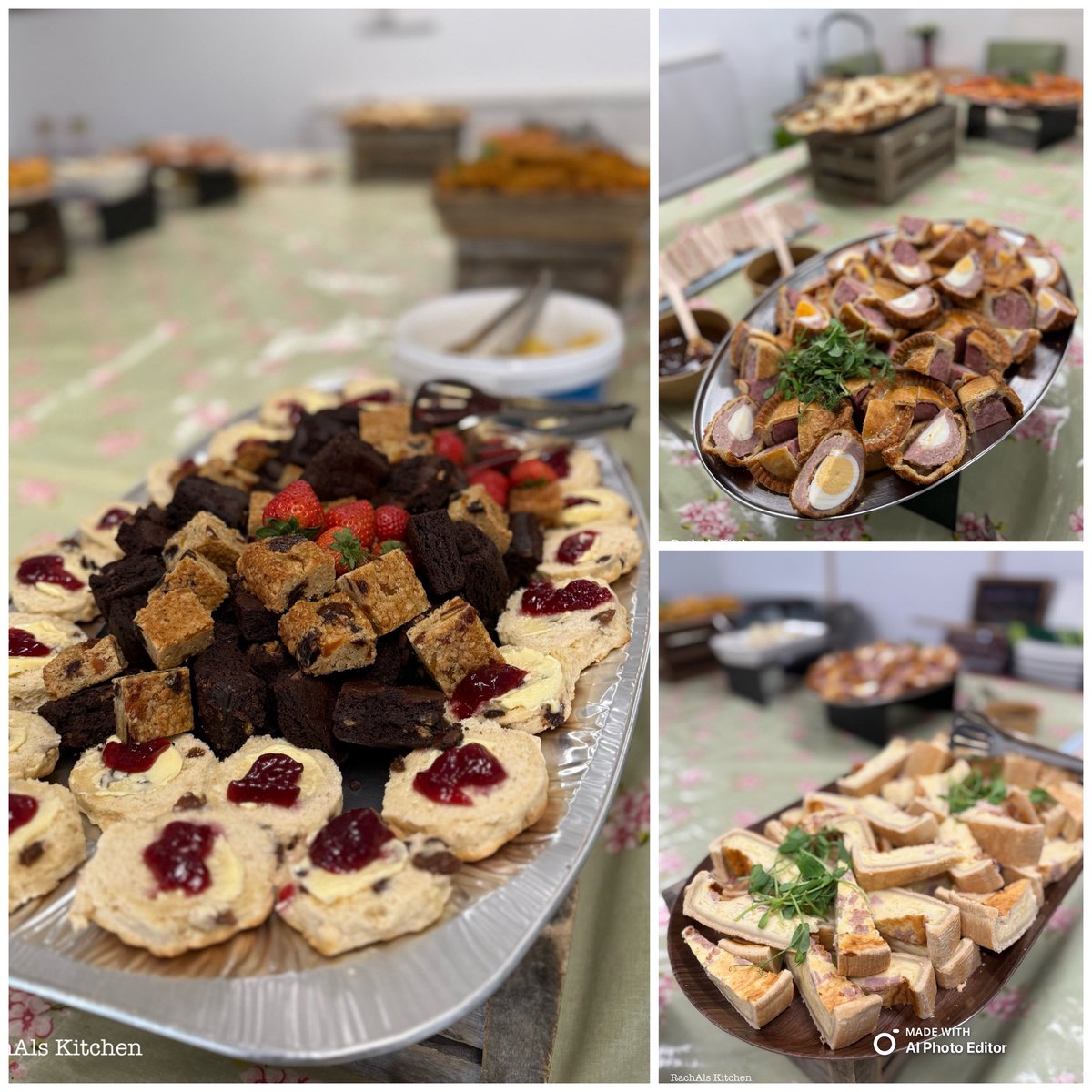 All set for todays #coldbuffet #funeraltea #catering … we stayed to ensure everything was kept tidy and topped up … #melthamcaterers #professionalcaterers #huddersfieldcatering …