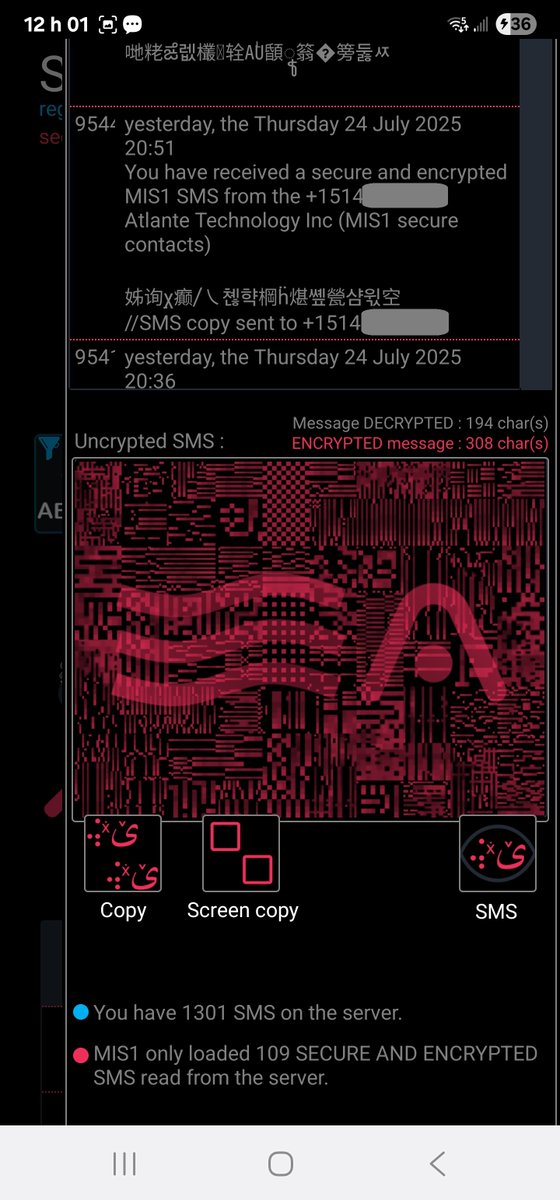 MIS1SocialMedia's tweet image. 📱 Losing your phone can be risky: your contacts, your messages… #MIS1 encrypts everything both on the server and on your device. Even if lost, there’s nothing readable to steal. Anticipate the loss before it happens to you! #CyberProtection