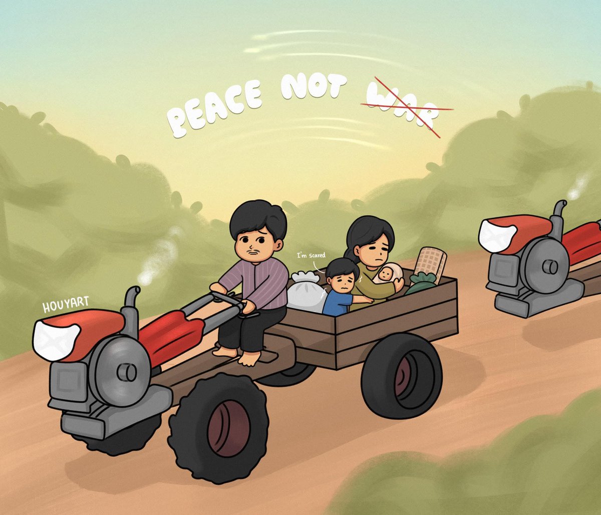 Daisyyy2223's tweet photo. Cambodia wants peace  not war, not lies.
#ThailandStartedTheWar 
#JusticeForCambodia https://t.co/qm8z6t6nlc