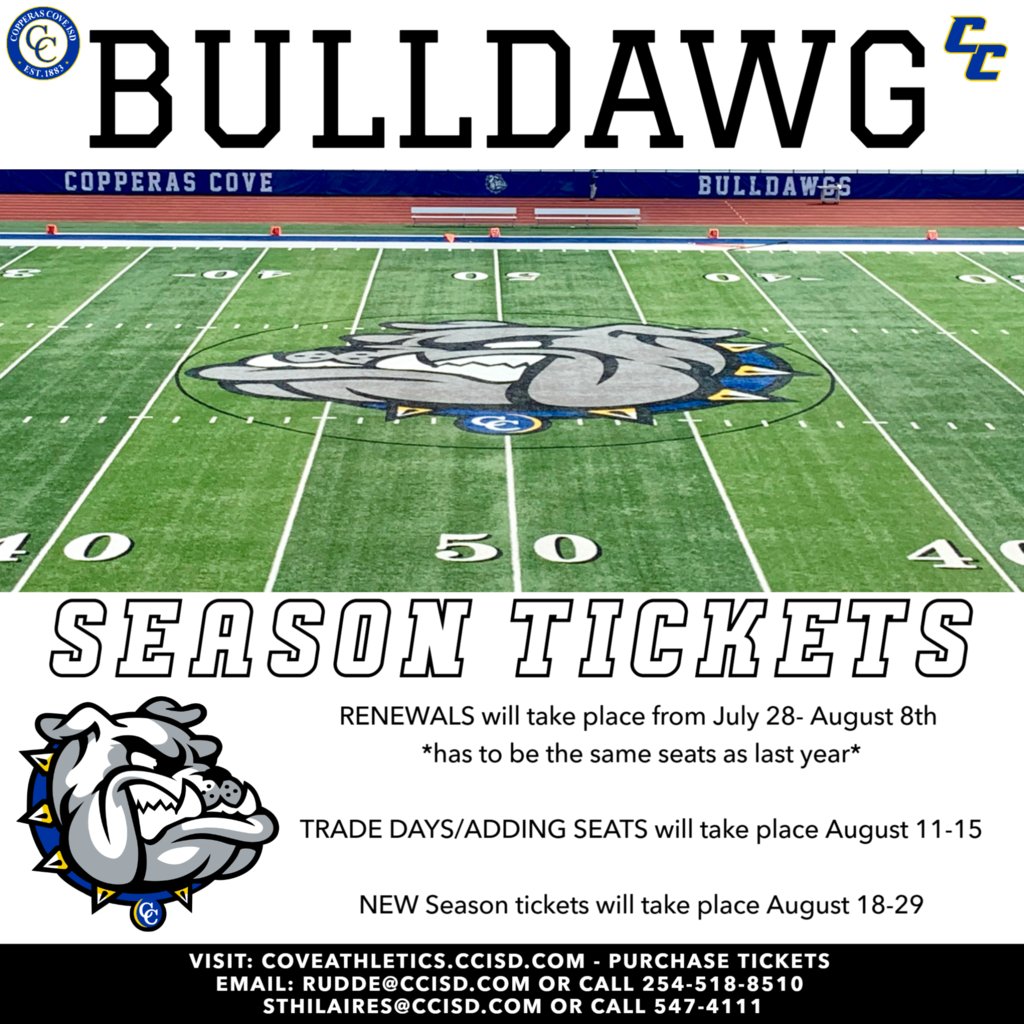 GodawgnationC's tweet image. Football Season Ticket Info - please contact athletic offices with all questions