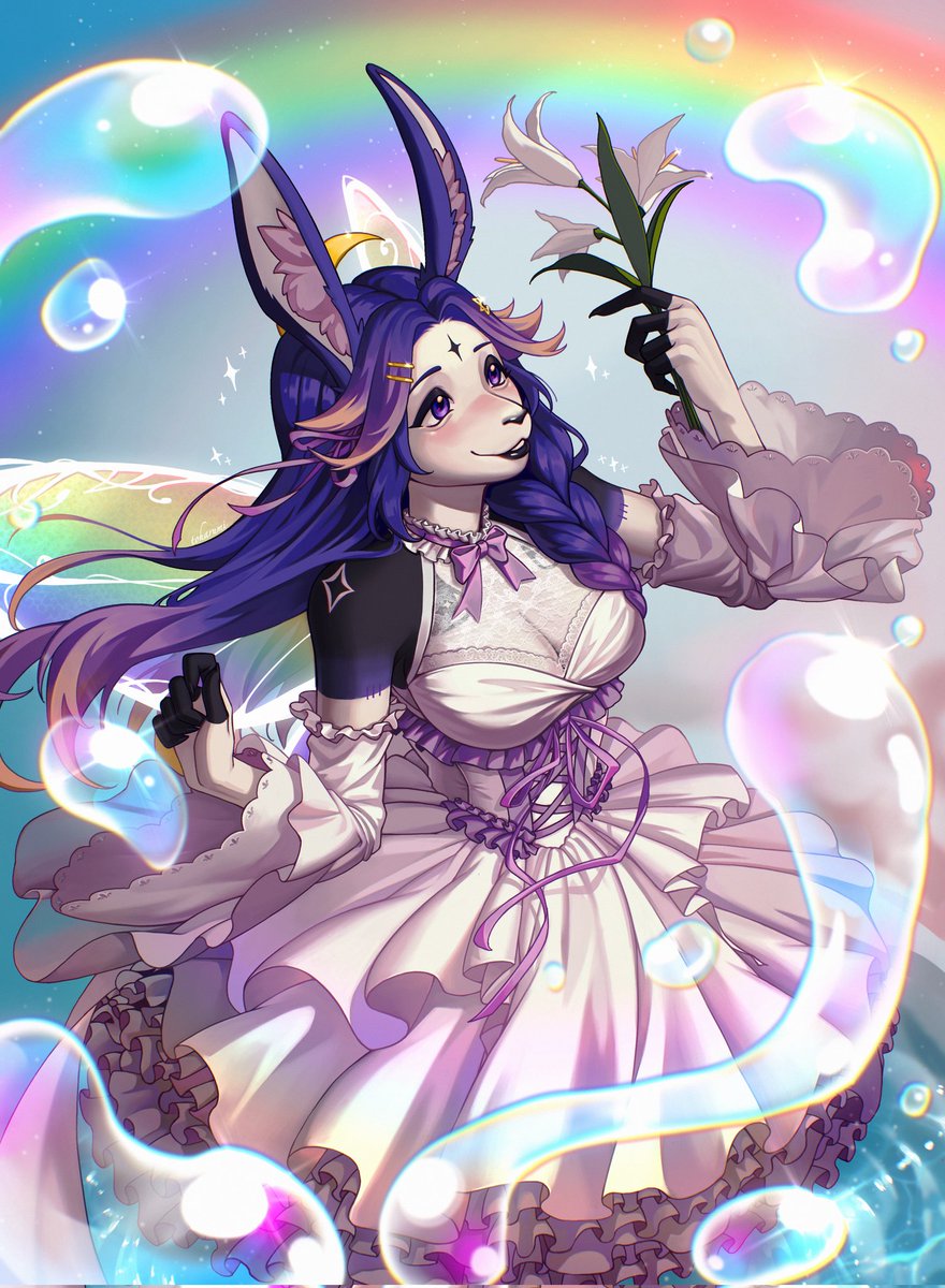 toharumi_art's tweet image. 🫧Rainbow bubbles🫧
Finished artwork for Brontesaurus (inst)