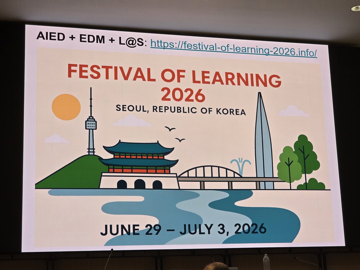 peterpaws's tweet image. Decided! #AIED2026 will be in Seoul!