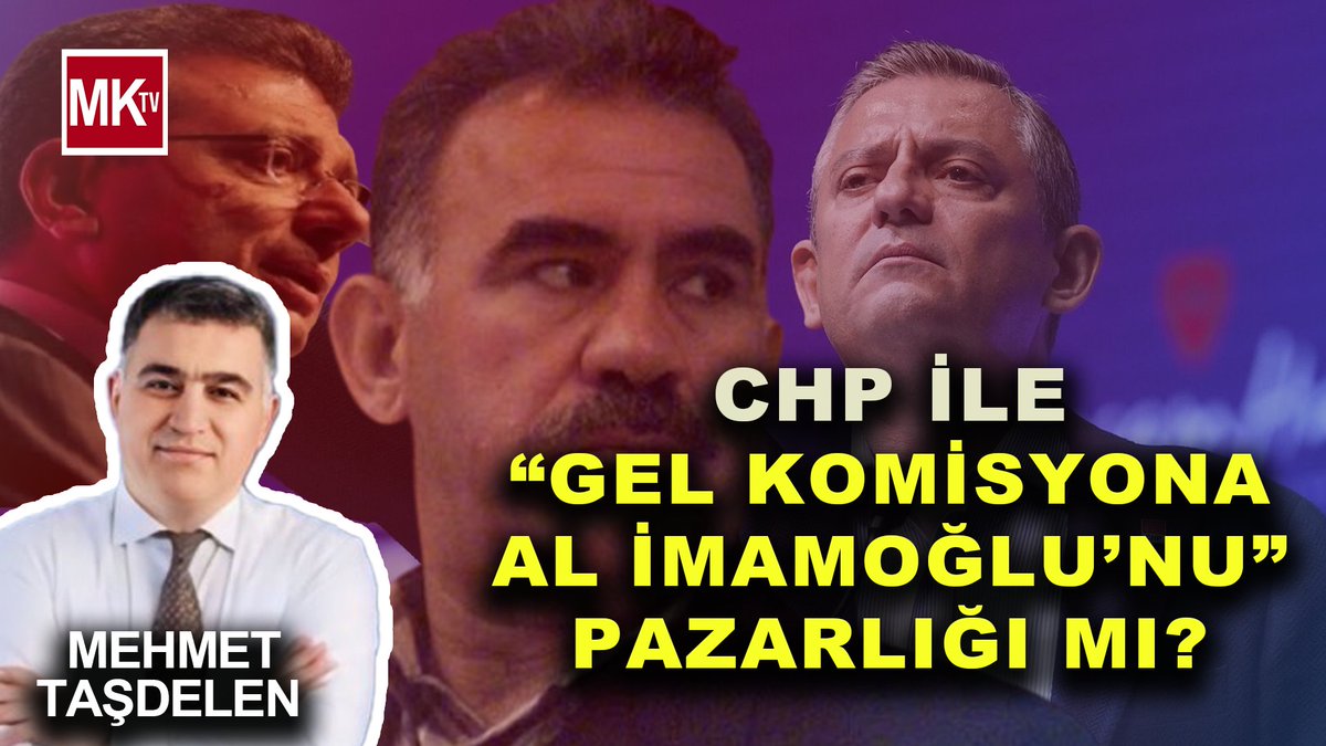 MK HABER TV (@mkhabertv) on Twitter photo CHP'YE 'KOMİSYONA KATILIRSAN İMAMOĞLU BIRAKILIR' BASKISI MI VAR?
youtu.be/6XznNZa51k0
<a href="/av_mtasdelen/">Mehmet Taşdelen</a>
<a href="/gizemfidanhaber/">Gizem Fidan</a> ile #MilliDalga
#chp #sondakika #mktv #imamoğlu CHP'YE 'KOMİSYONA KATILIRSAN İMAMOĞLU BIRAKILIR' BASKISI MI VAR?
youtu.be/6XznNZa51k0
<a href="/av_mtasdelen/">Mehmet Taşdelen</a>
<a href="/gizemfidanhaber/">Gizem Fidan</a> ile #MilliDalga
#chp #sondakika #mktv #imamoğlu