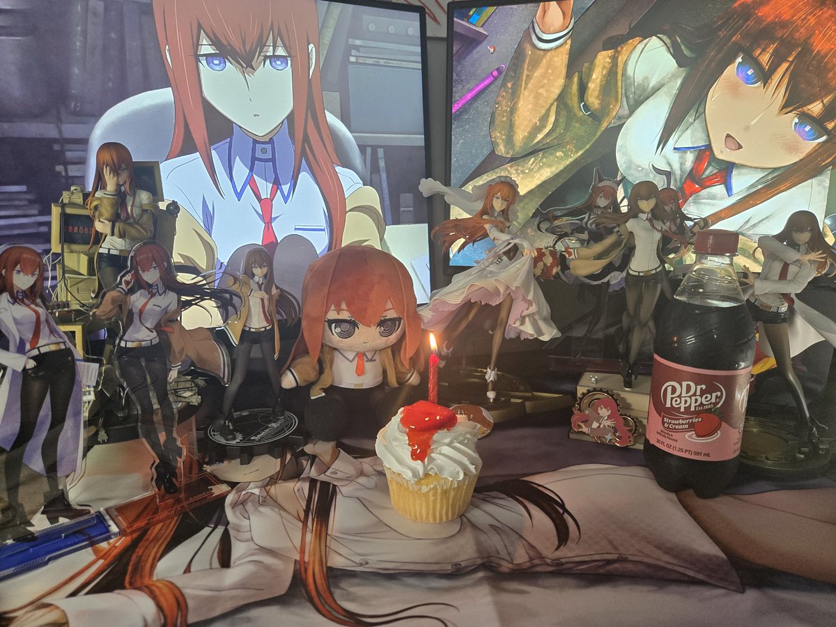 nayssyn's tweet image. Happy Birthday Kurisu.
#牧瀬紅莉栖生誕祭2025