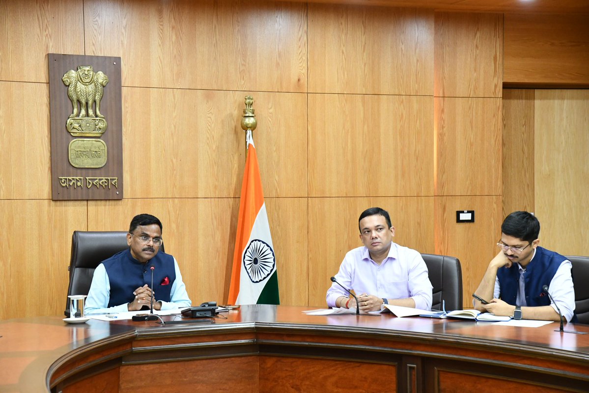 CSAssam_'s tweet image. It was a pleasure to virtually participate in the Seminar on India–Japan Partnership: Assam, organised by the Embassy of India in Tokyo today.
H.E. Mr. Sibi George, Ambassador of India to Japan, underlined Japan’s vital role in Assam’s development and recalled HCM Dr.…