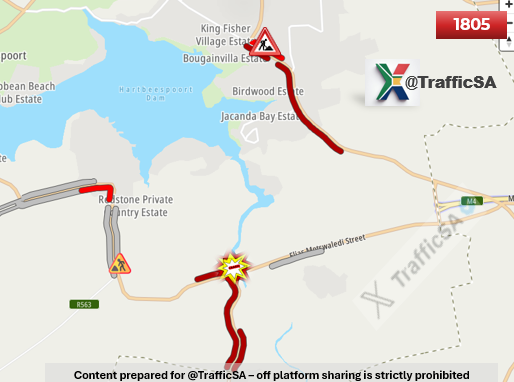 TrafficSA's tweet image. North West - Live View:  Hartbeespoort (Latest)
#TruckCrash