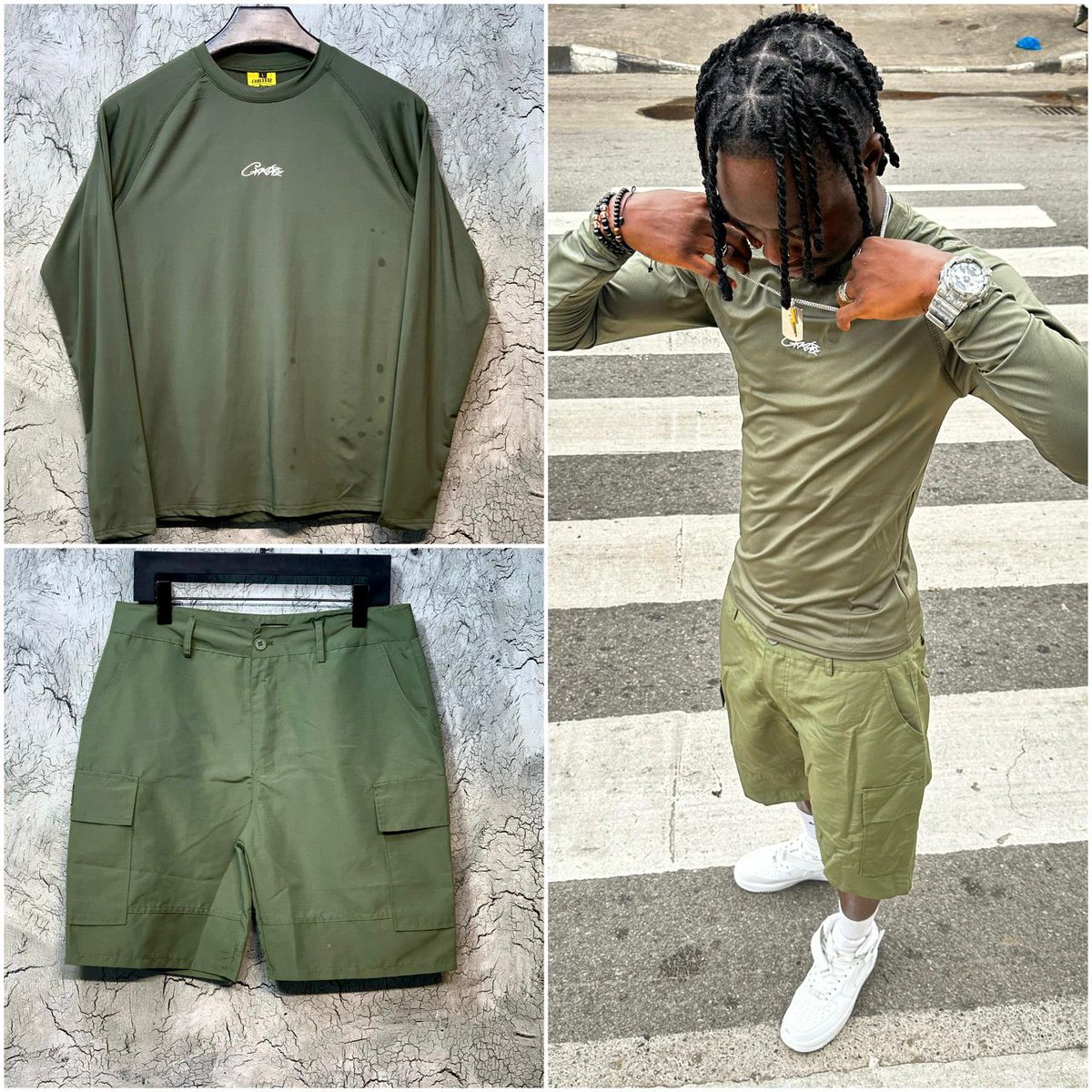 SophyDarlington's tweet image. *💯QUALITY CORTIEZ BODY CON & SHORT COMBO*
*AVAILABLE IN SIZES*
Location Lagos Nationwide delivery
Whatsapp link on bio