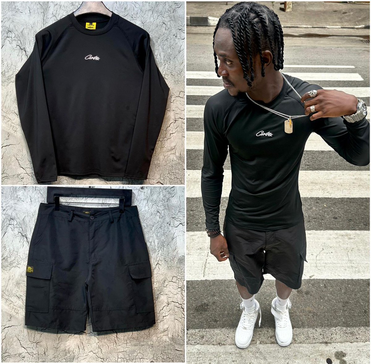 SophyDarlington's tweet image. *💯QUALITY CORTIEZ BODY CON & SHORT COMBO*
*AVAILABLE IN SIZES*
Location Lagos Nationwide delivery
Whatsapp link on bio