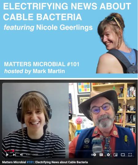 markowenmartin's tweet image. New week, new episode of #MattersMicrobial! Dr. Nicole Geerlings of the University of Vienna joins the #QualityQuorum to discuss the amazing and electrical cable bacteria! It was SO MUCH FUN. Please spread the #GoodMicrobialWord! @profvrr
youtu.be/q7-O4KydYFo?si…