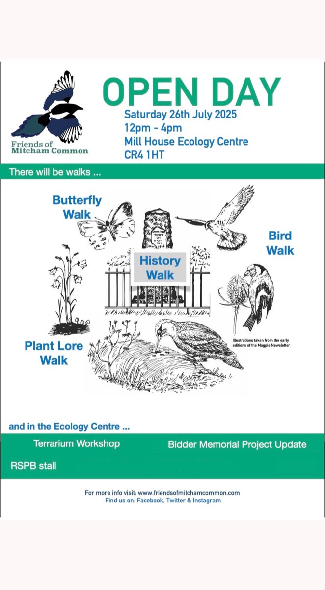 Enjoy <a href="/MitchamCommonF/">MitchamCommonFriends</a> Open Day tomorrow afternoon