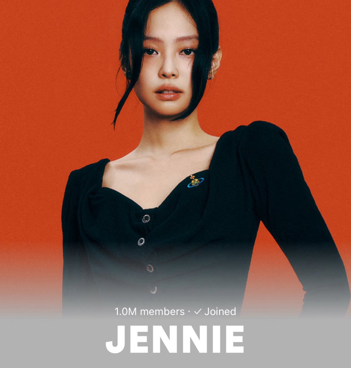 JennieUKbranch's tweet image. Jennie has hit 1m members on Weverse ❤️
