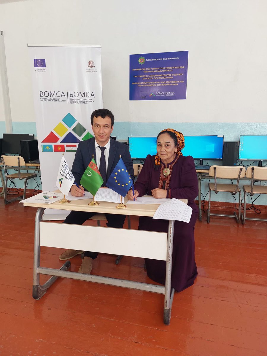 Border Management Programme in Central Asia tweet media