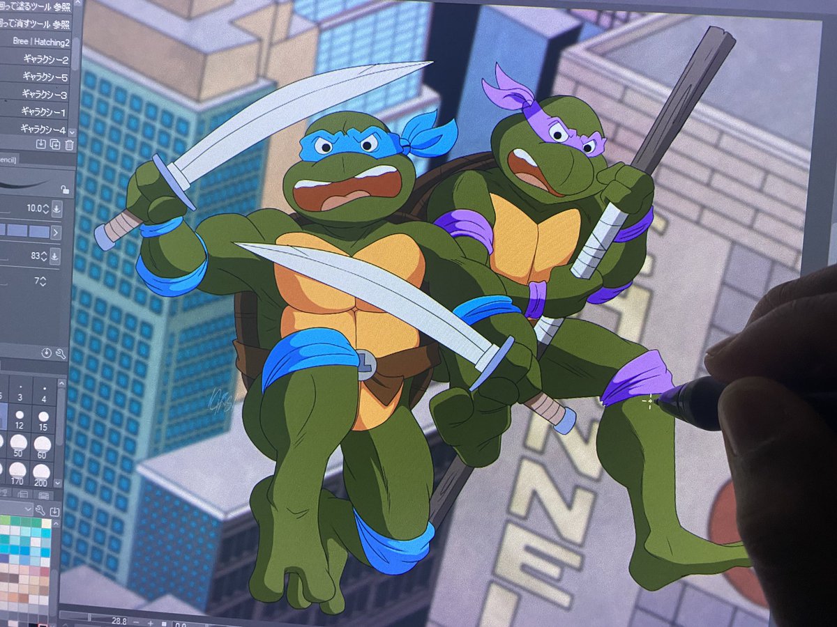 mistajonz's tweet image. ✨Teenage Mutant Ninja Turtles✨