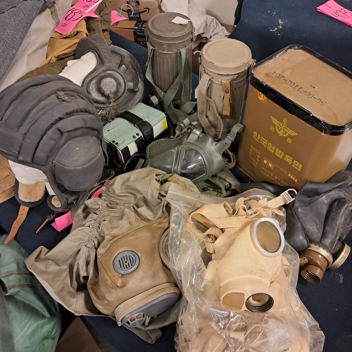 SurplusCovey's tweet image. MASSIVE lot of gas makes and other collectibles in route. (This is literally a sliver of the total amount.)