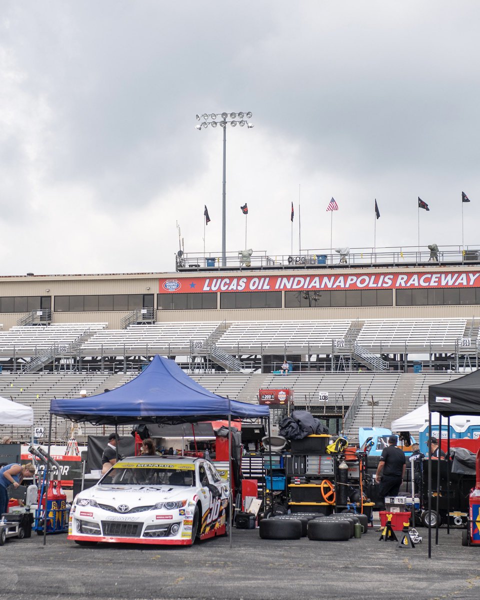 ARCA_Racing's tweet image. Ready for race day at @RaceIRP!
⚙️ Practice at 1 p.m. ET
⏱️ Qualifying at 2 p.m. ET
📺 Racing at 5:30 p.m. ET on @FS1