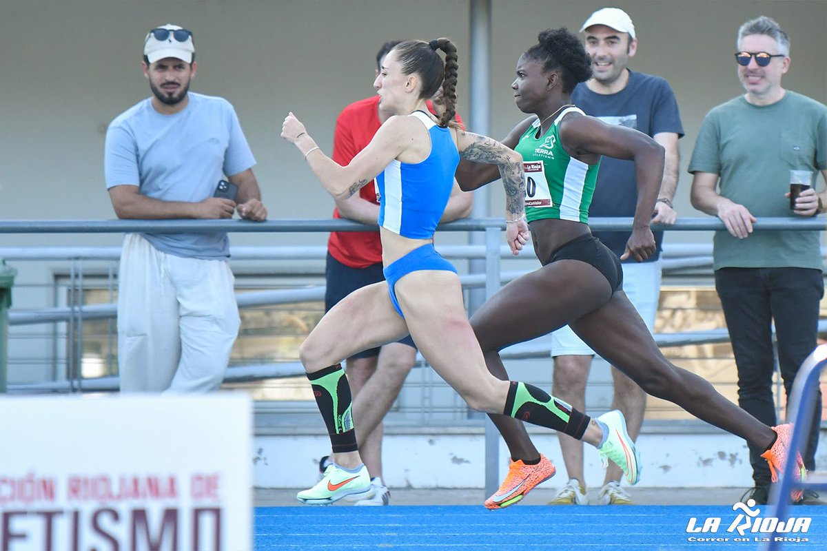 coachBarrasa's tweet photo. ¡Vamos a x mi 2️⃣1️⃣ CTO. 🇪🇸 ABSOLUTO consecutivo! 😅

✅ @Biaannca__ 200, 400, 4x400
✅ @_TrevianaTop 400 🚧
✅ @mireia_guerra 4x100

Mucho talento y aún más trabajo para llegar hasta aquí.

¡Enhorabuena y gracias chic@s! Disfrutemos 💃🏽

@FRAtletismo @riojadeporte @correrenlarioja https://t.co/O8cTY34lzh