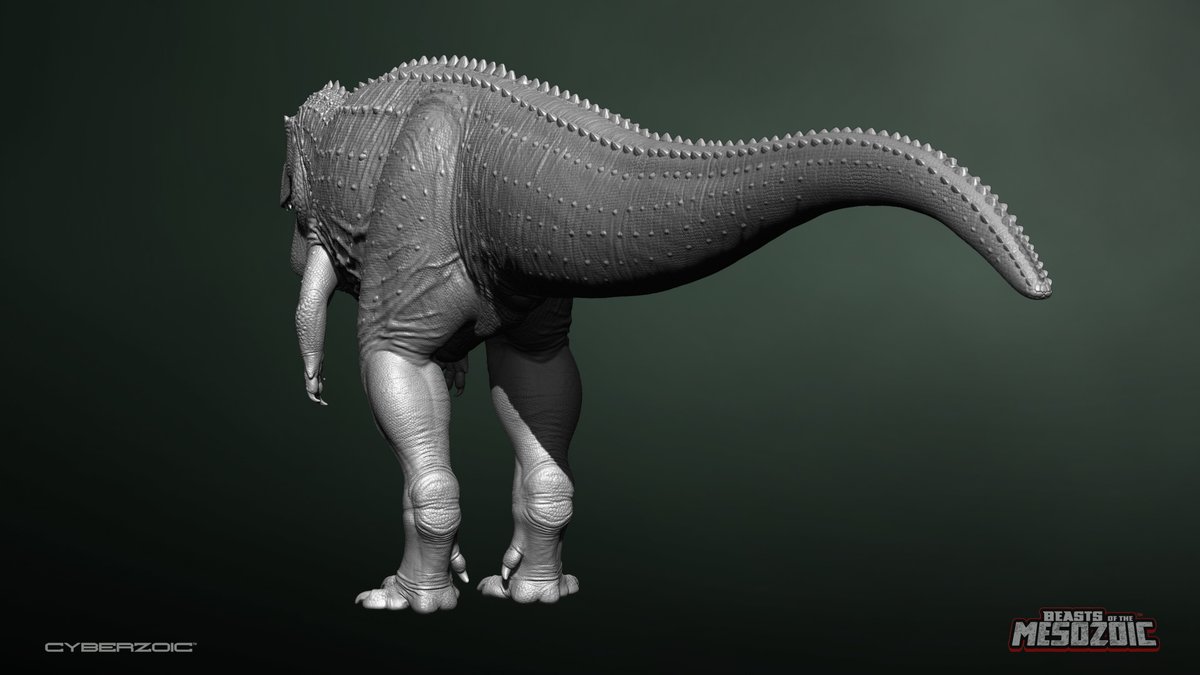 Beast_SculptKit's tweet image. It&apos;s comic con weekend, and in the spirit of new action figure/ collectible reveals, here is the first look at the sculpt for the highly-requested Ceratosaurus nasicornis! Release and preorder info is still TBD, but expect to see it in 2026! Amazing sculpt work by @RaulRamosArt